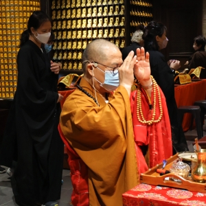 普光明寺法會花絮_藥師寶懺