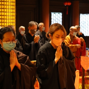 普光明寺法會花絮_藥師寶懺