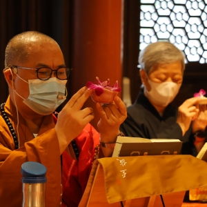 普光明寺法會花絮_藥師寶懺