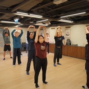 【活動花絮】 八段錦養生班(第一堂) 2025.04.08