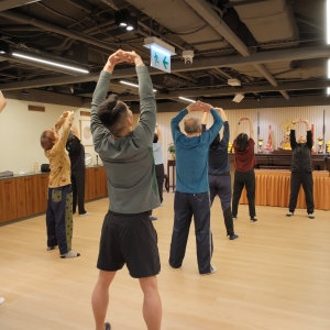 【活動花絮】 八段錦養生班(第一堂) 2025.04.08