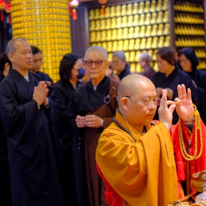 釋迦牟尼佛成道日法會圓滿